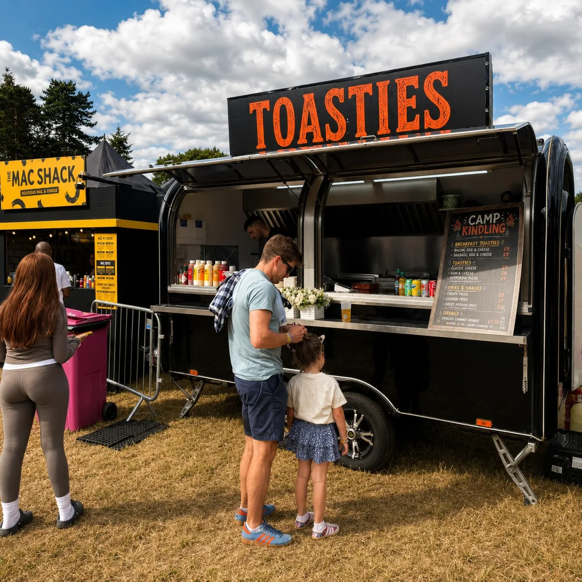 Manna Made catering van